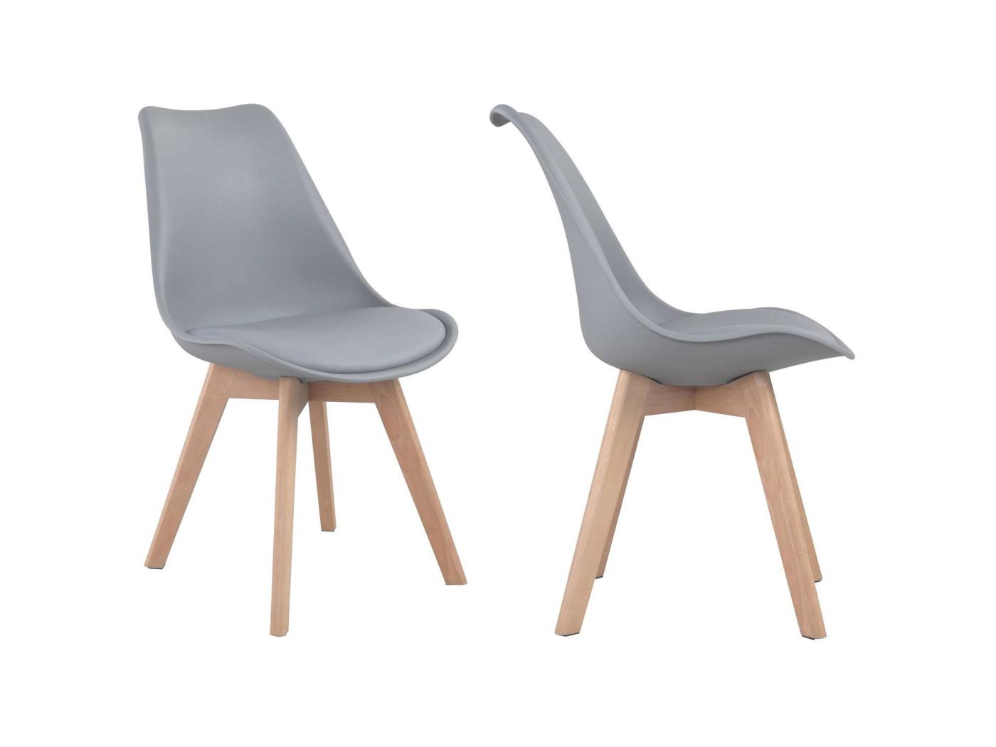 SENJA Lot Chaises Scandinaves Tout Confort Coussin D Assise