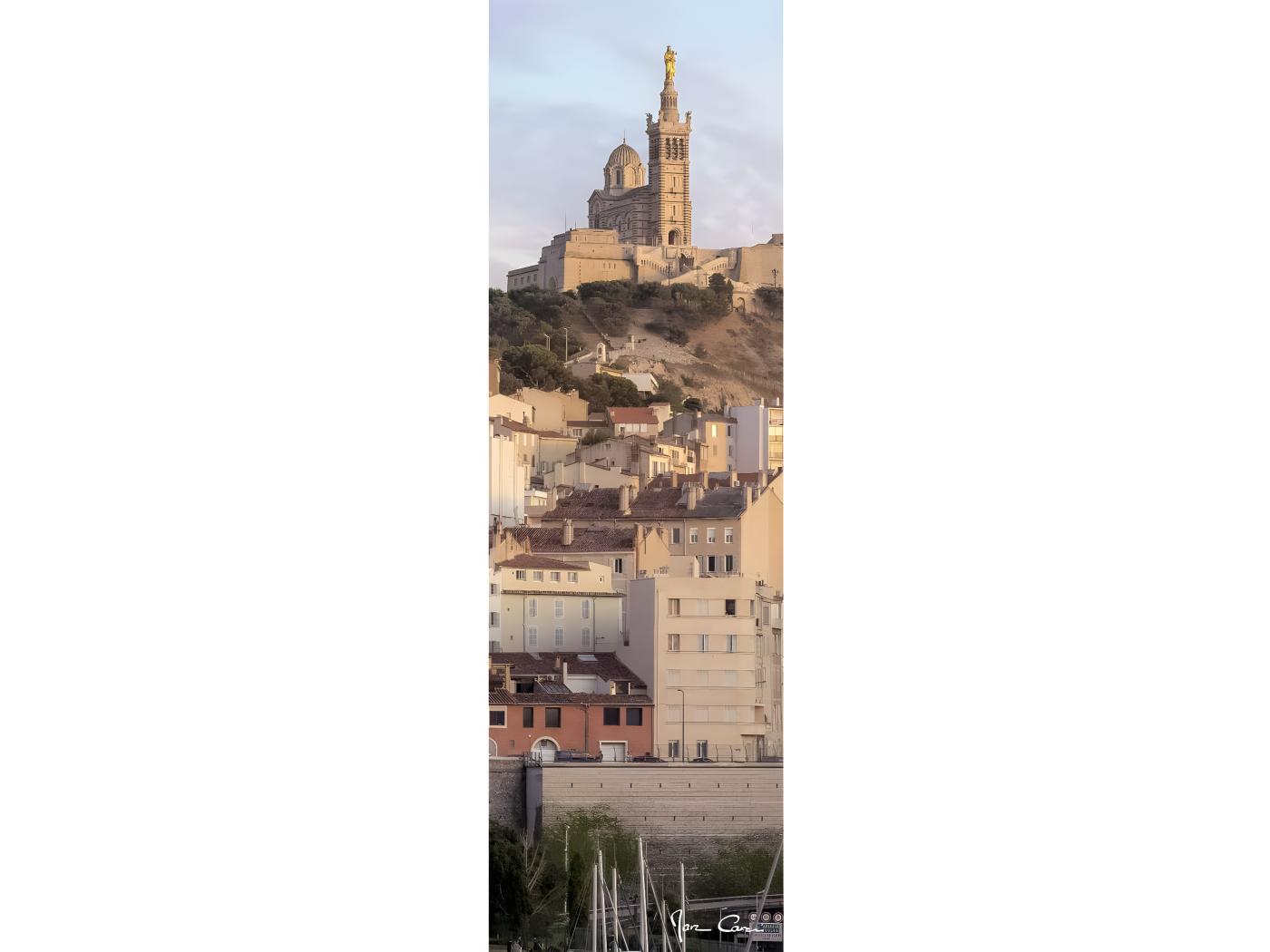 Tableau Sur Toile Notre Dame De Marseille X Cm