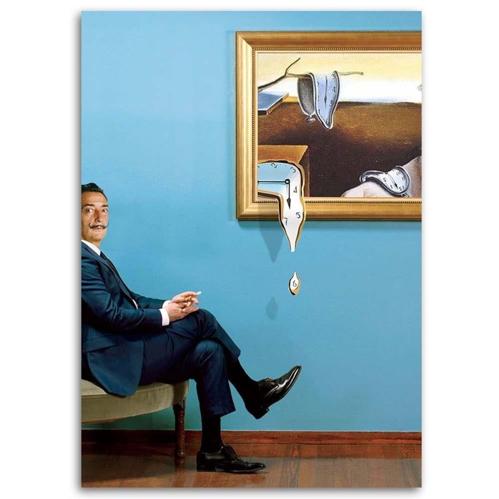 Tableau Portrait De Salvador Dali Et La Persistance De La M Moire