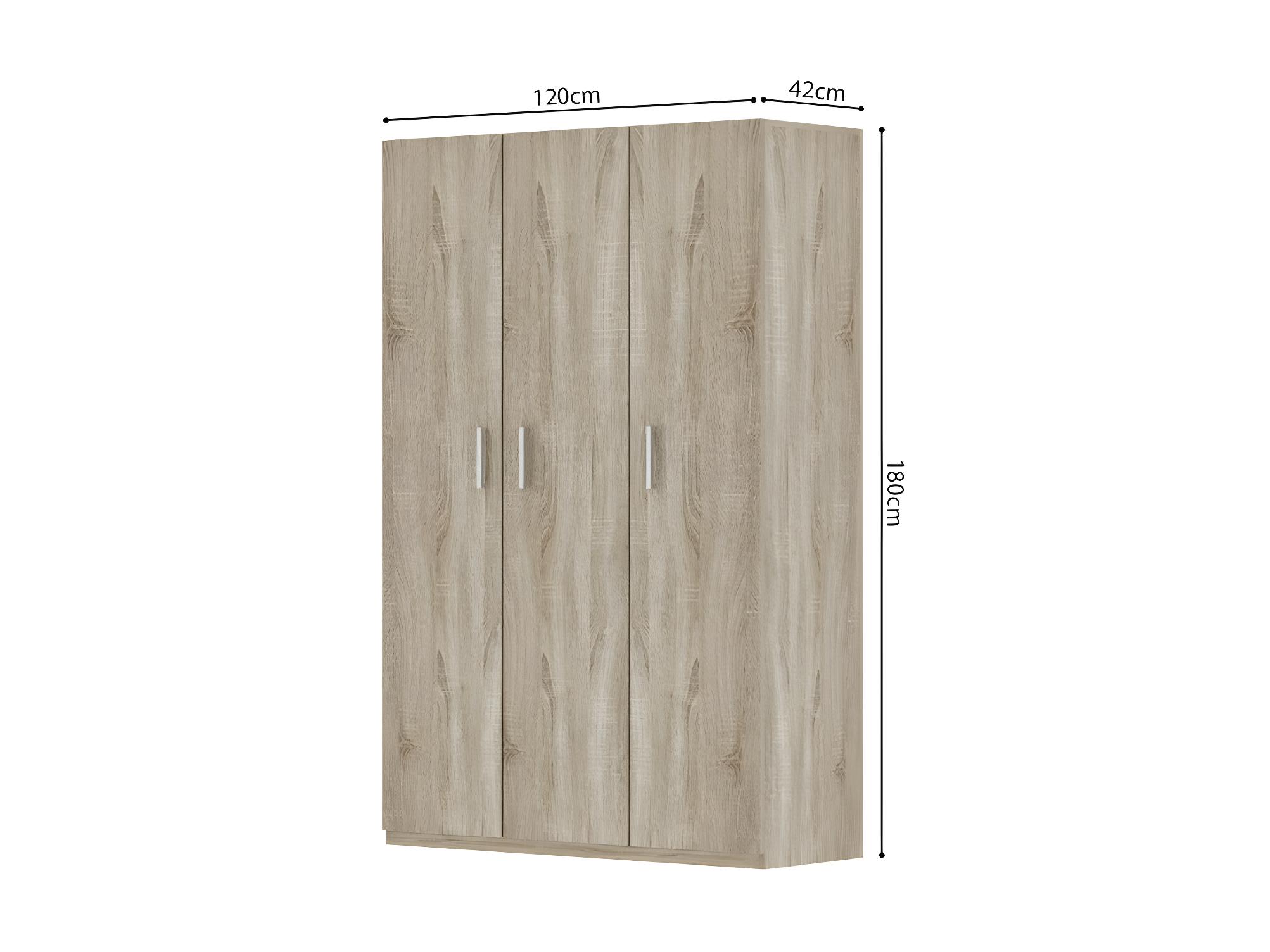 Armoire De Rangement Collection Tom Portes Ch Ne Sonoma