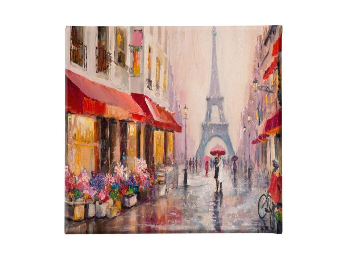 Impression Sur Toile Tour Eiffel Multicouleur X X Cm Epikasa