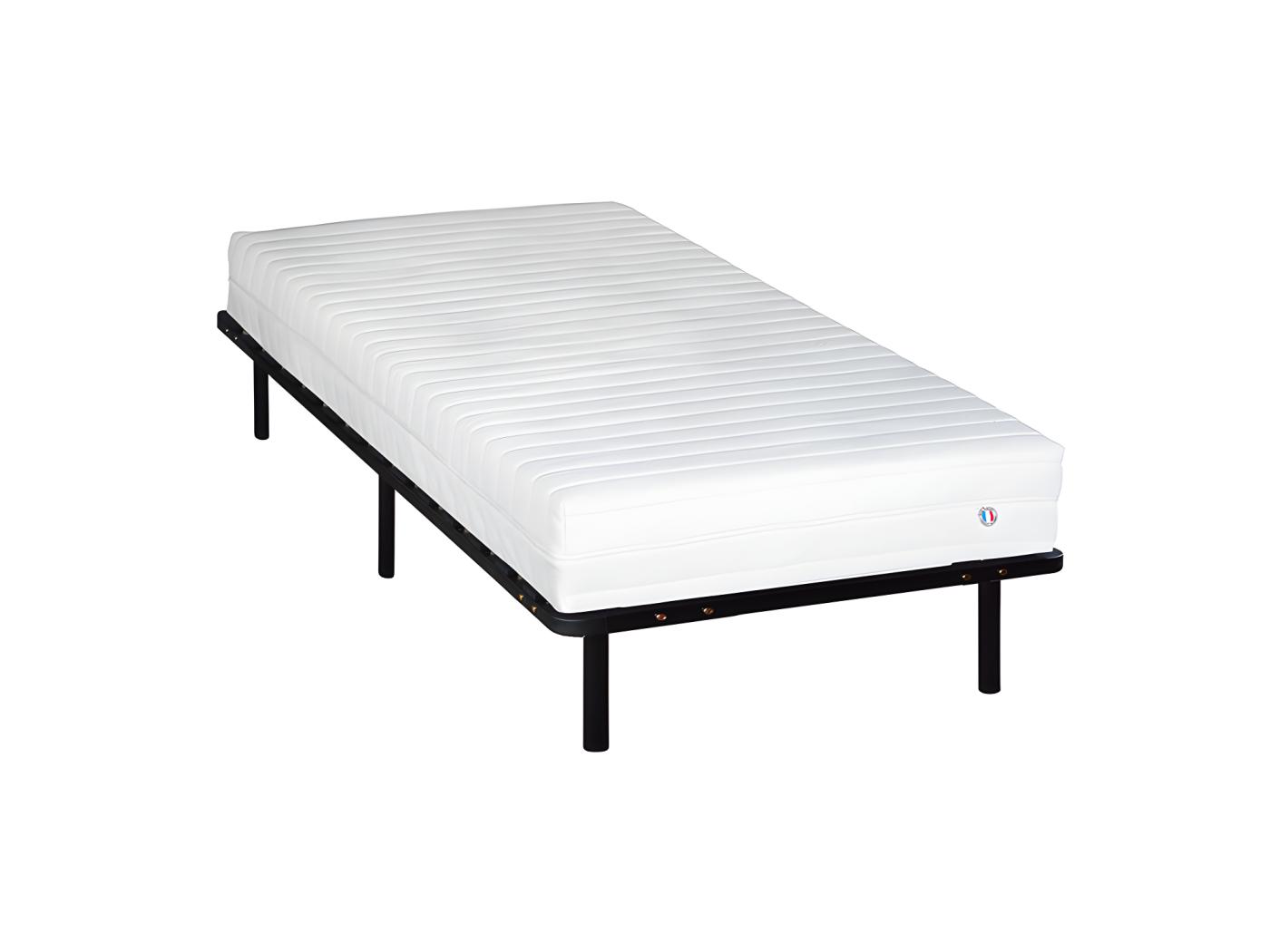 OLYMPE LITERIE Ensemble EGIO 90x190 Cm Matelas Latex Like Sommier