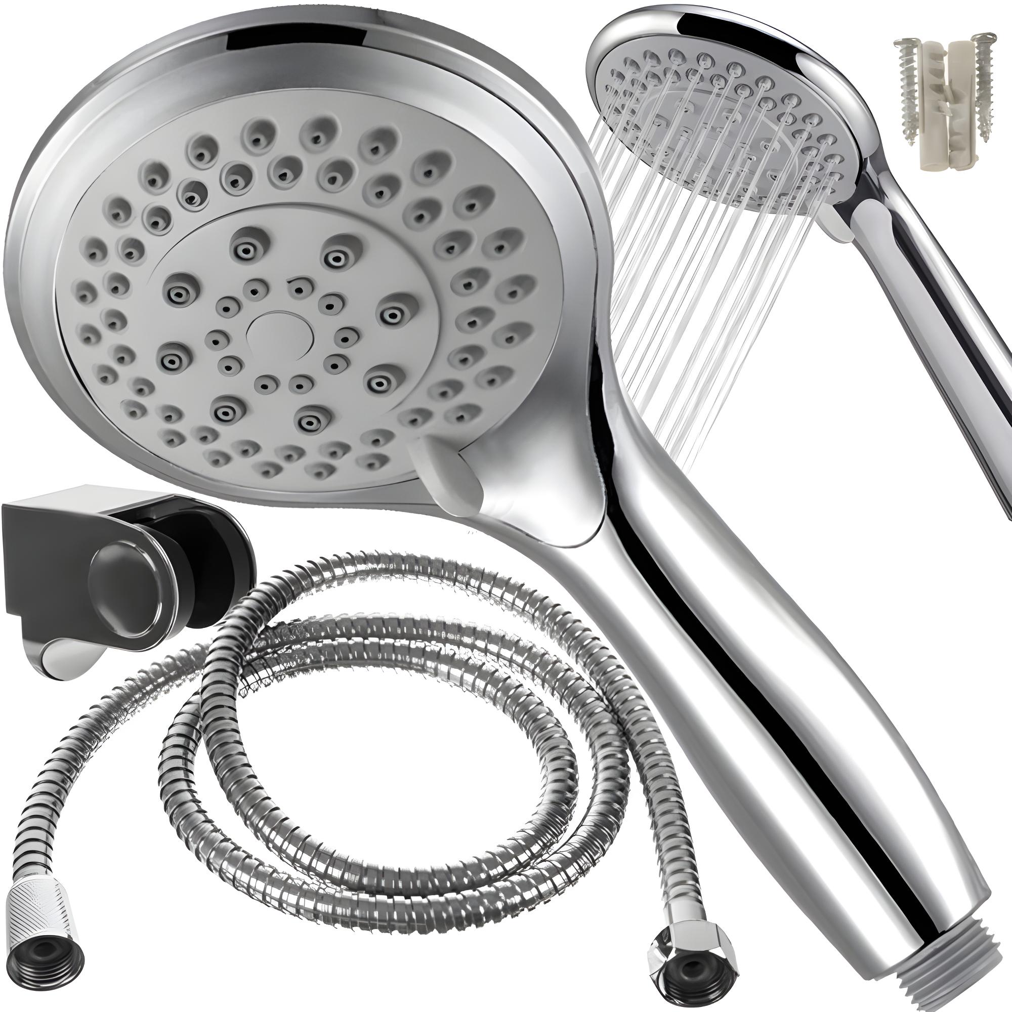 Set Pommeau de douche 5 FLUX DIFFÉRENTS