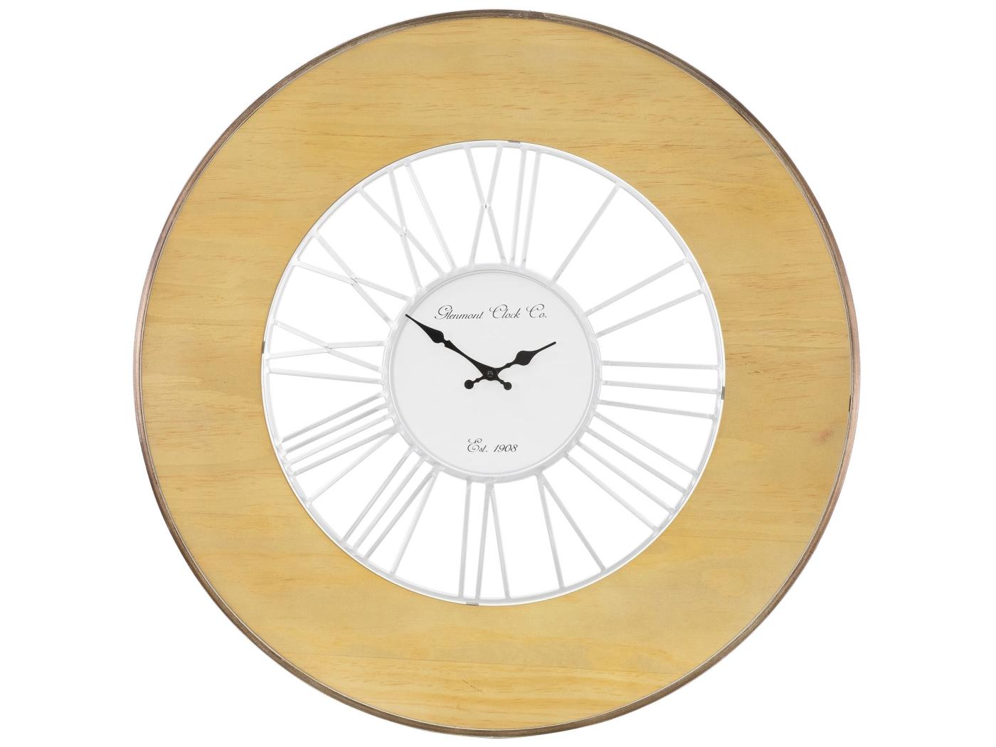 Orologio Grande Da Parete Decorativo Da Salotto In Legno Retro Alfheim