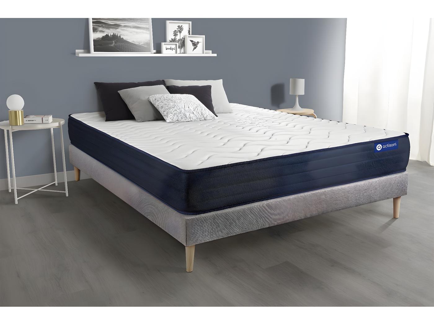 Ensemble Matelas Actiflex Life X Ressorts Ensach S Et M Moire De