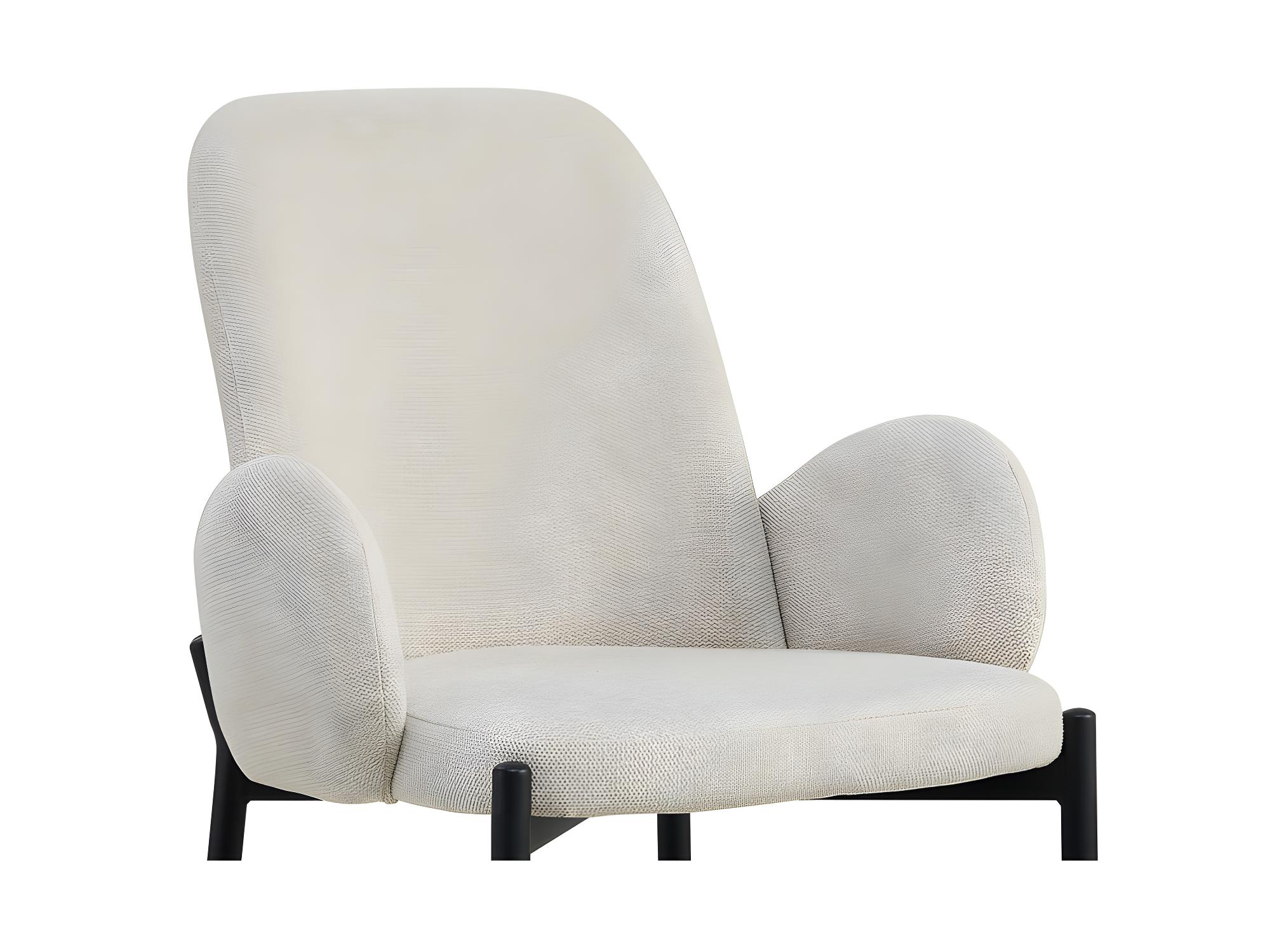 Chaise Balboa Tissus Boucl Beige Dimension H X L X P Id Al