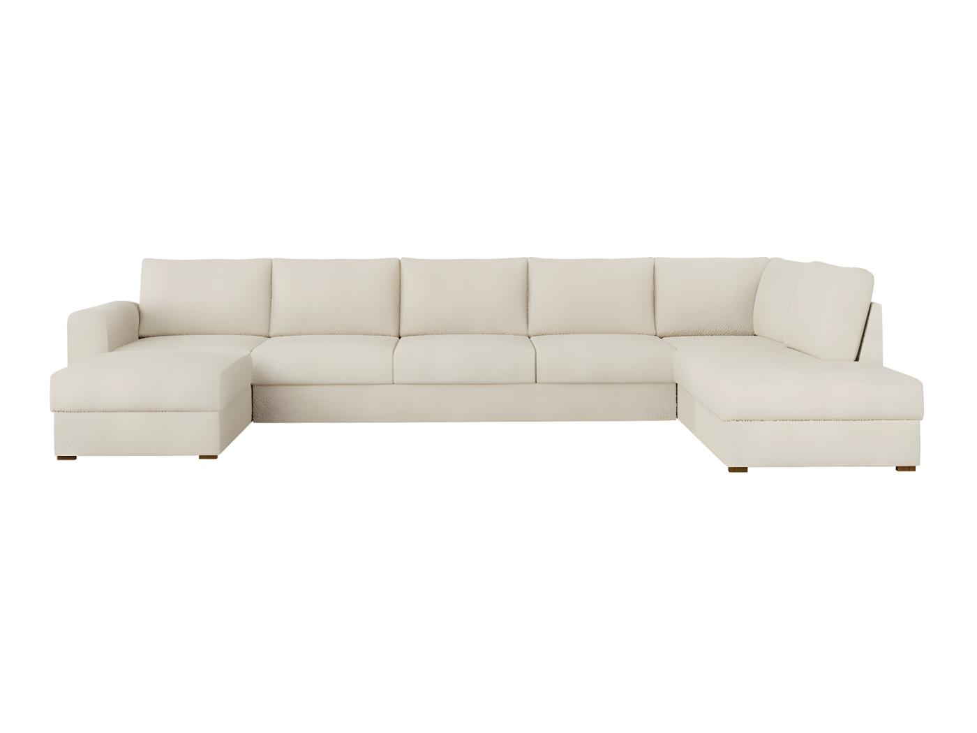 Canap D Angle Miami Brun Clair Fonction De Couchage Bo Te De