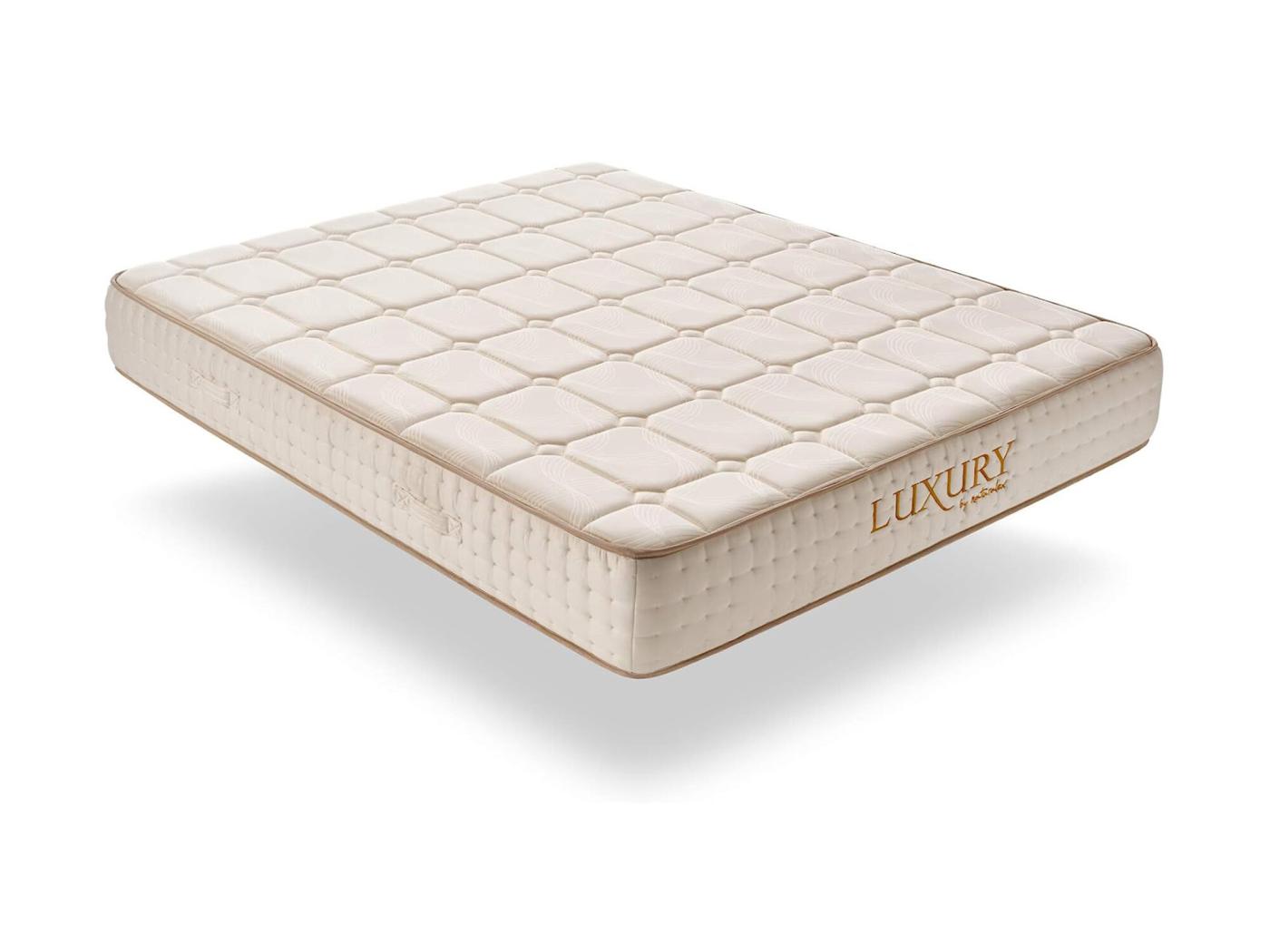 Matelas Luxury à ressorts ensachés 140x190 cm Épais 24 cm Visco