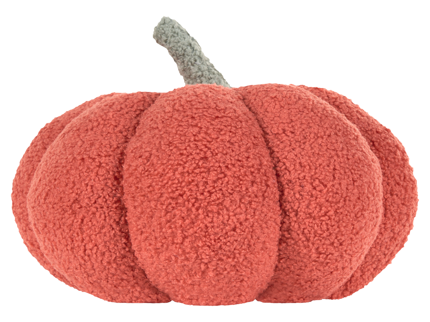 Coussin bouclé en forme de citrouille orange 28 cm MUNCHKIN