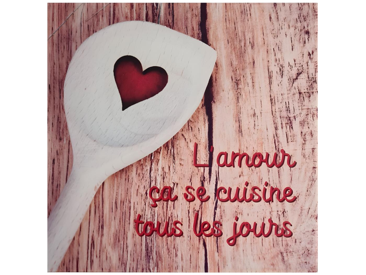 L Amour A Se Cuisine Tous Les Jours Dessous De Plat