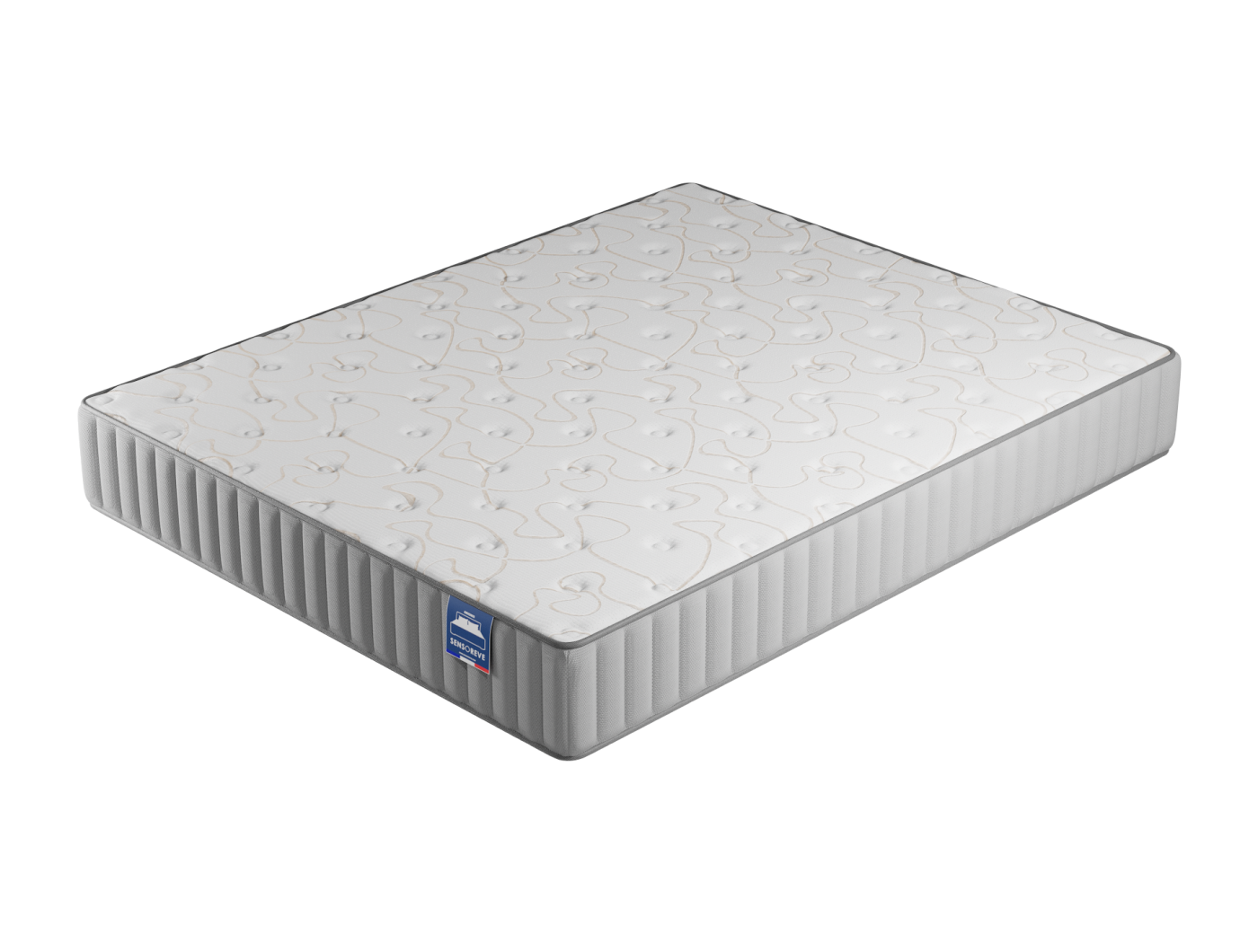 Matelas Orionis 140x190cm Technologie Hybrid Mousse HDensité Mousse