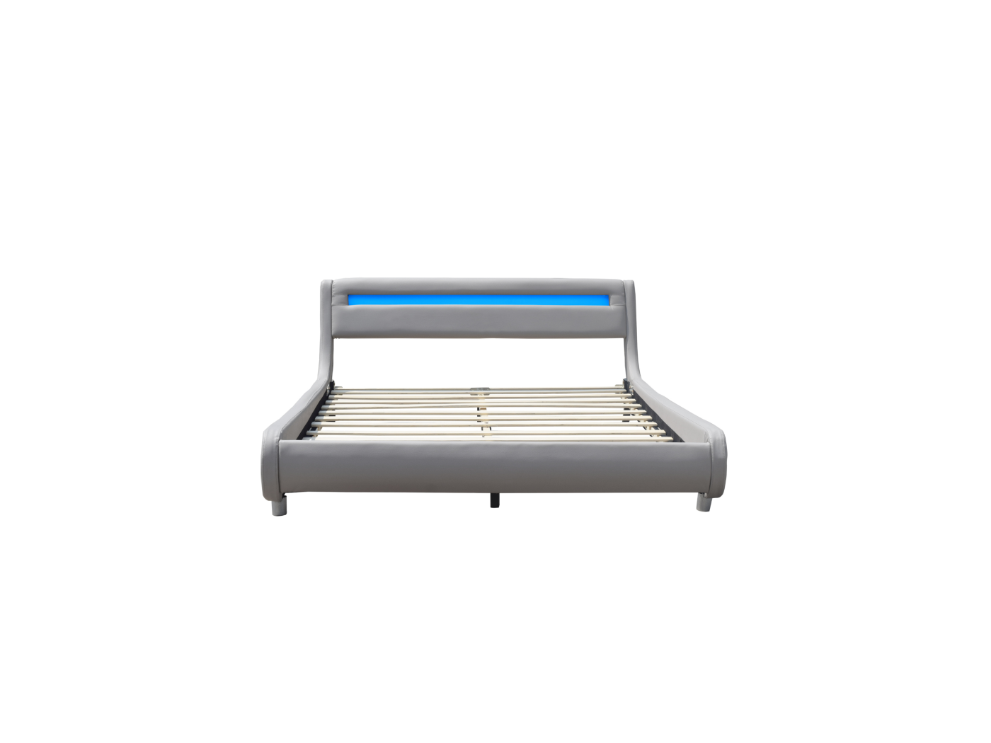 Lit Gina Pour Matelas X Sommier T Te De Lit Incurvee Couleur