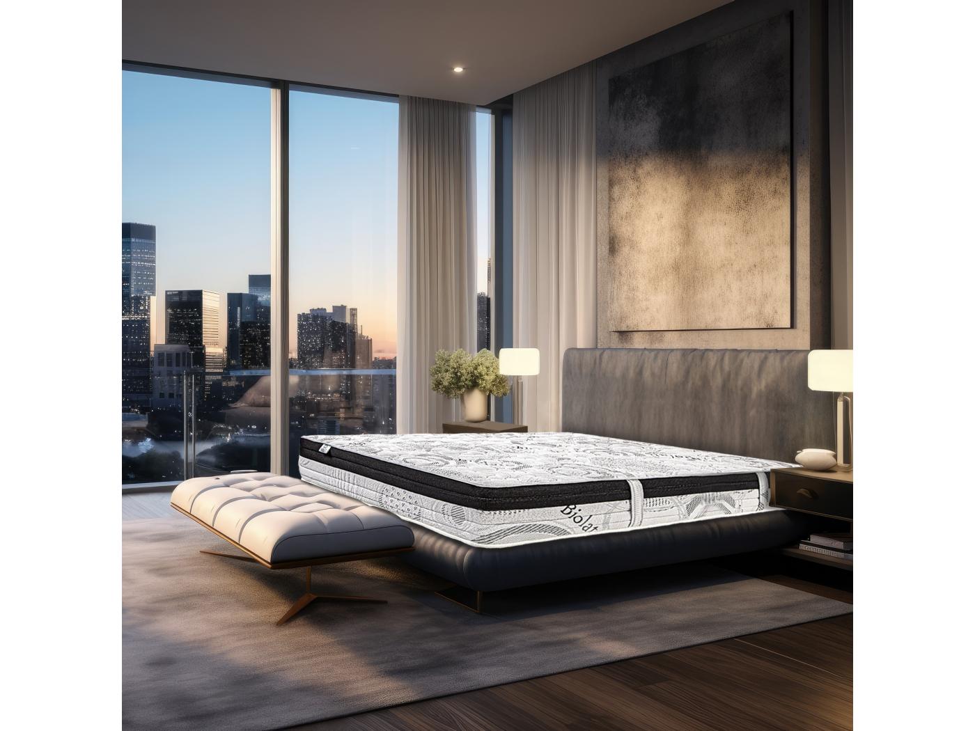 Matelas X Cm Sleeplux Cm Latex Mousse Haute Densit Ferme