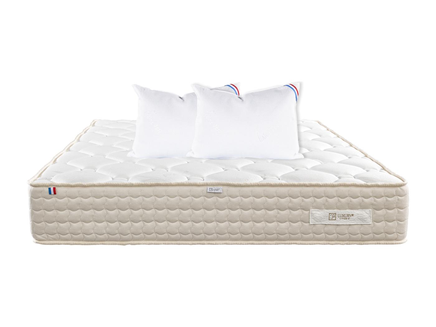 Matelas 180x200 cm Sublime 20 cm mémoire de forme ferme face été