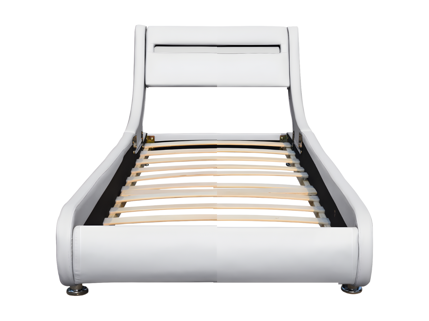 Lit Ava Pour Matelas X Sommier T Te De Lit Eclairage Led Incurve