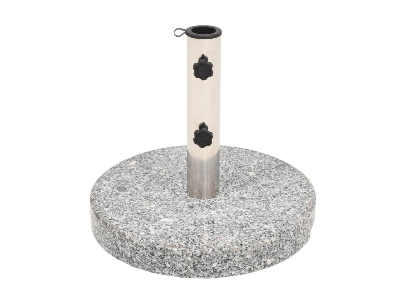 Socle De Parasol Granite Rond 20 Kg WVGQ6640