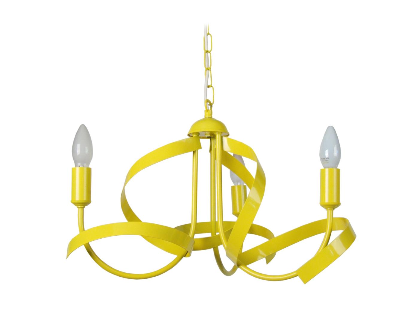 Lustre Tosel Monaco L Mpada Decorativa Bra O Amarelo D X H Cm