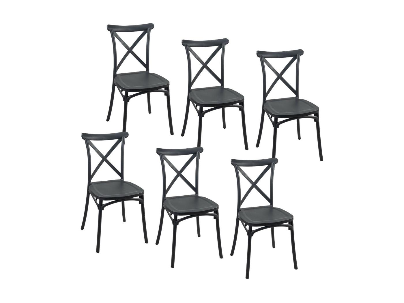 Pack De Chaises De Restauration Empilables Charlotte X X Cm House