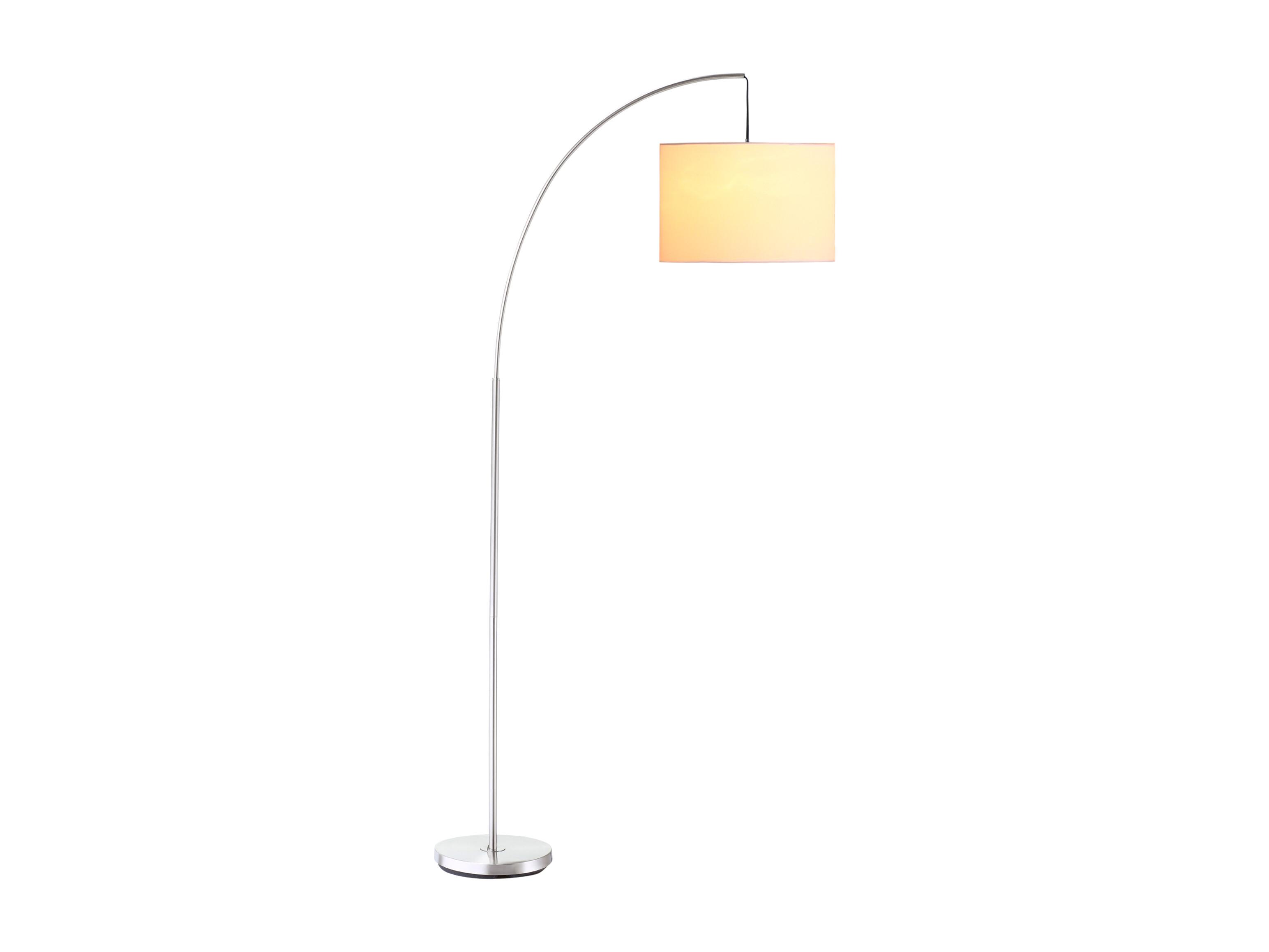 Lampadaire arc lampadaire arceau courbé design contemporain pied