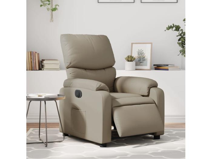 Fauteuil Inclinable Lectrique Cappuccino Similicuir