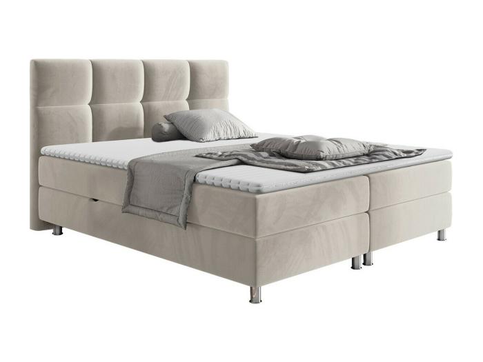 Cama Continental Cleveland Continental Doble De Color Marr N