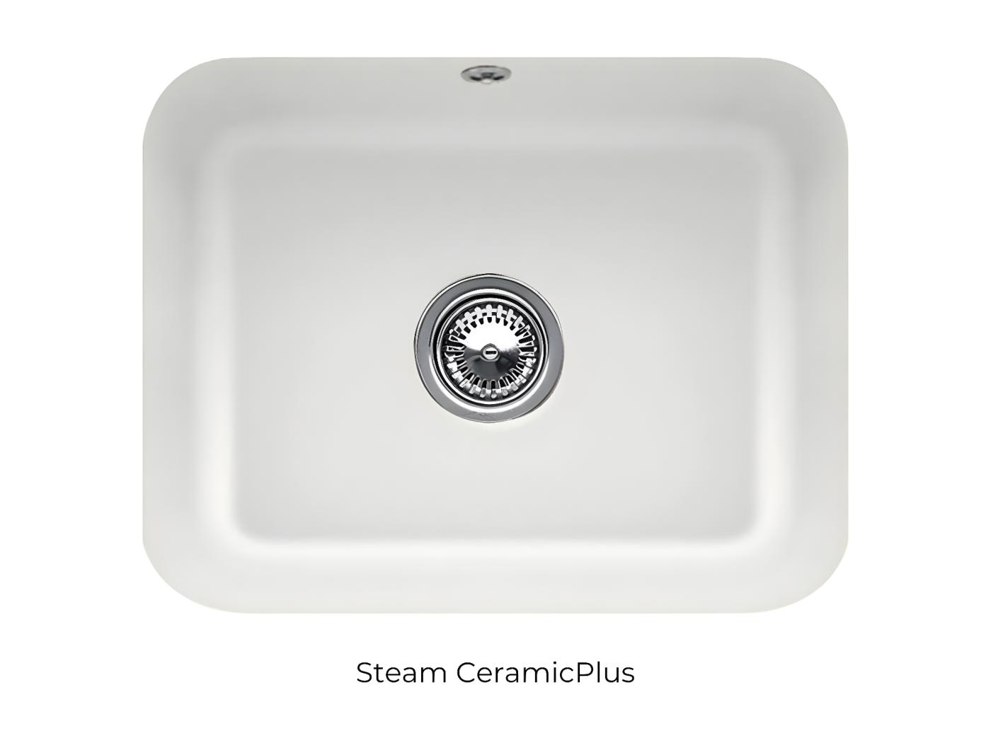 Evier 1 Bac VILLEROY ET BOCH Cisterna 60C Steam CeramicPlus