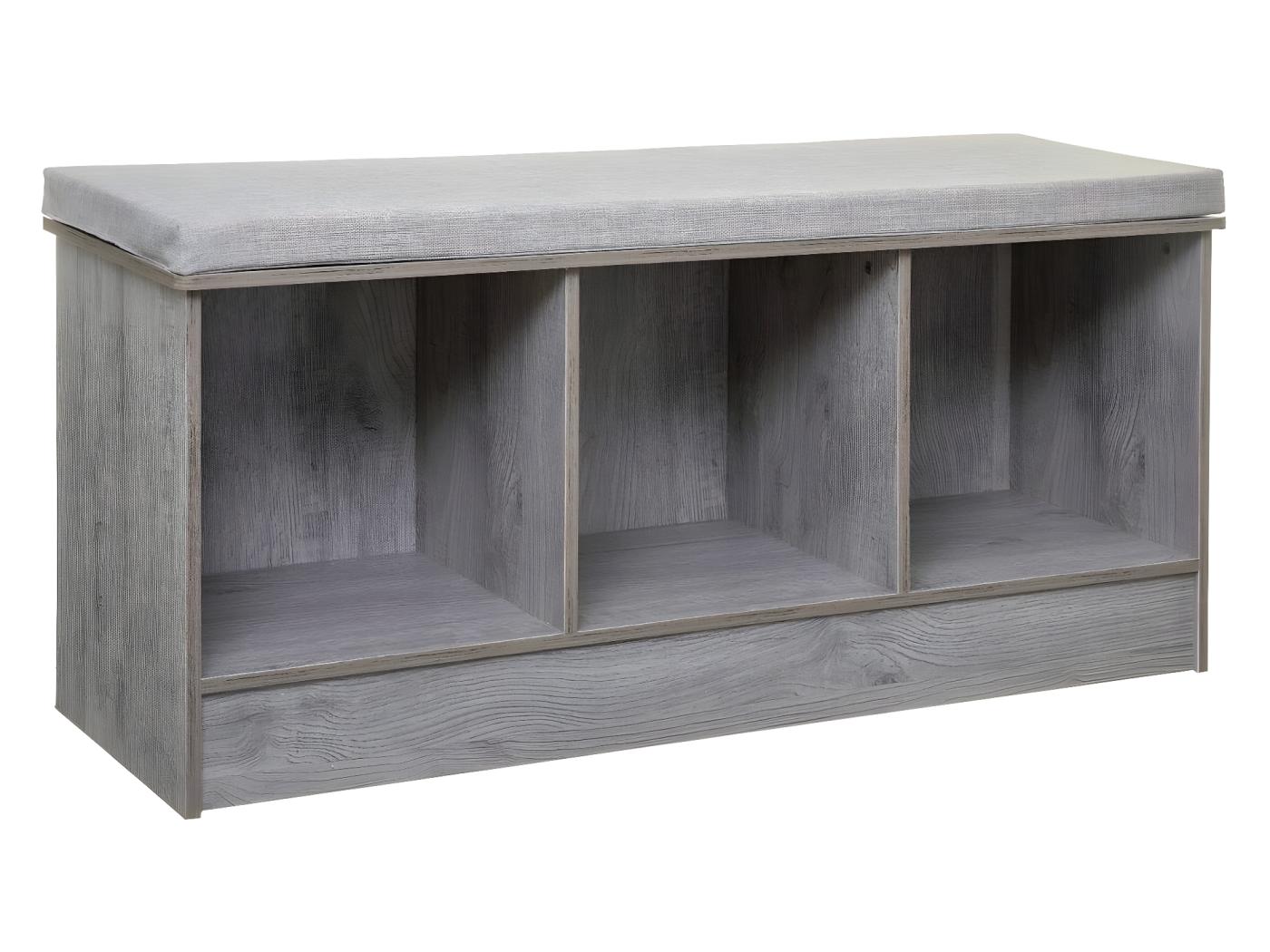 En Banc Et Rangement En Bois Gris Cases Mix N Modul