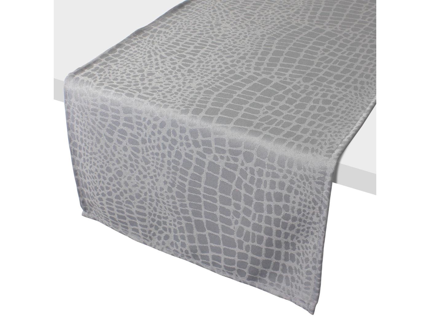 Chemin De Table 45x150 Cm Jacquard 100 Polyester LOUNGE Perle