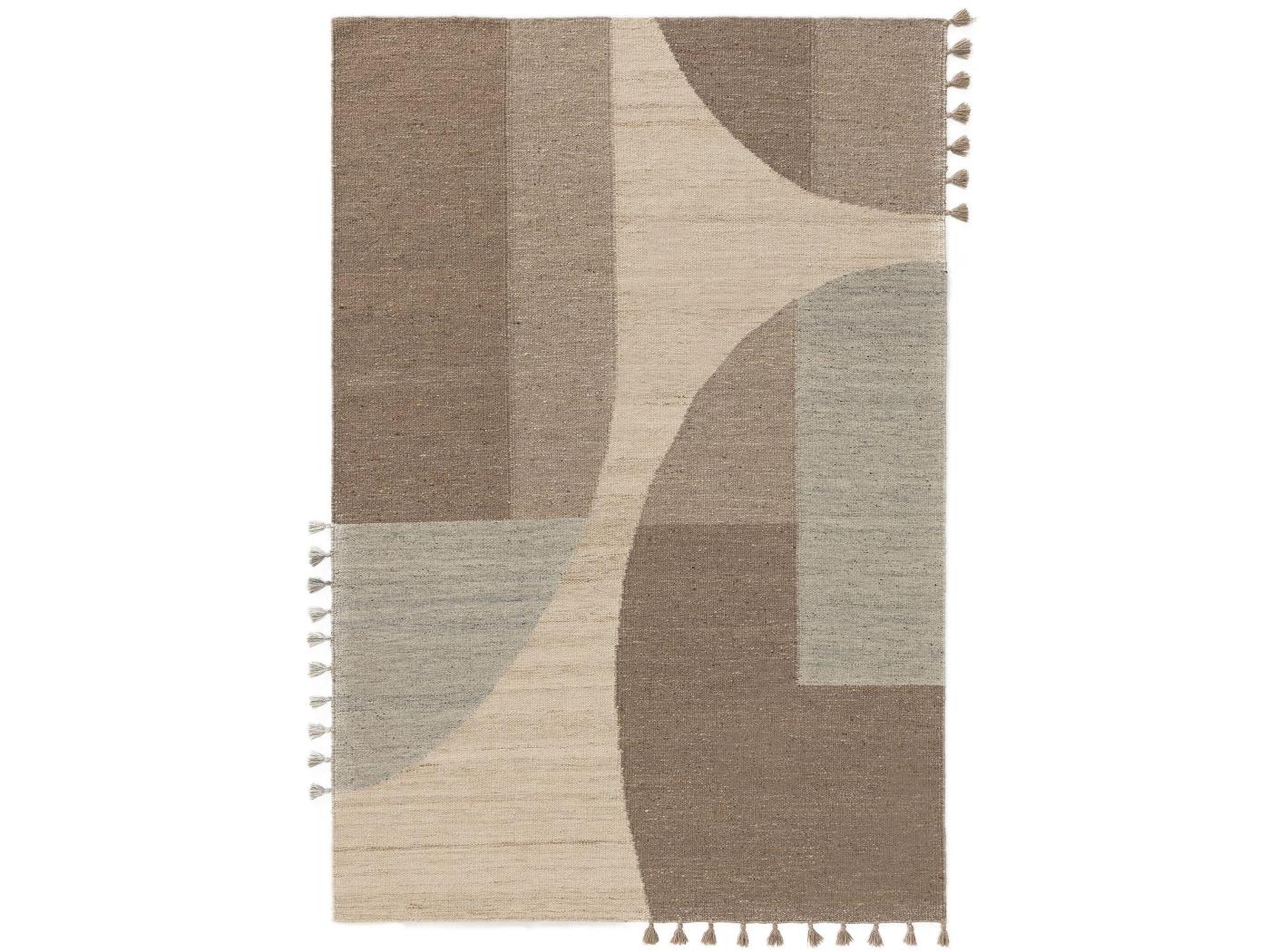 Tapis De Laine Sierra Gris X Cm