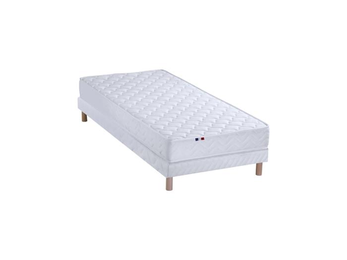 Ensemble Matelas Accueil Latex Zones Initial Bi Confort Mousse