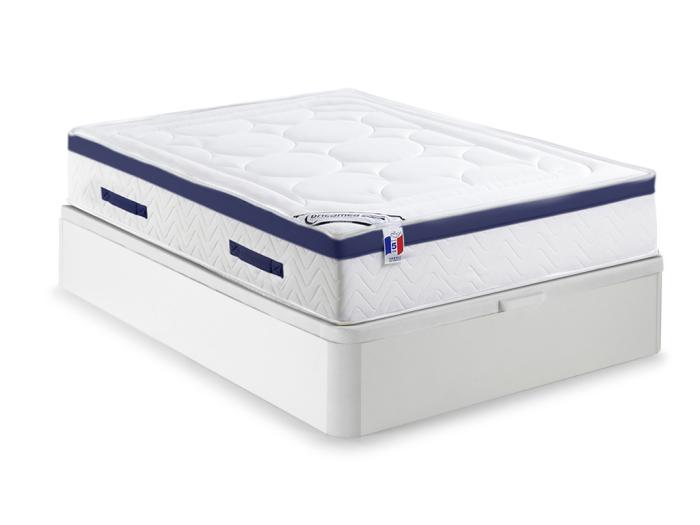 Bedset X Cm Witte Bedbodem Met Opbergruimte Matras Met