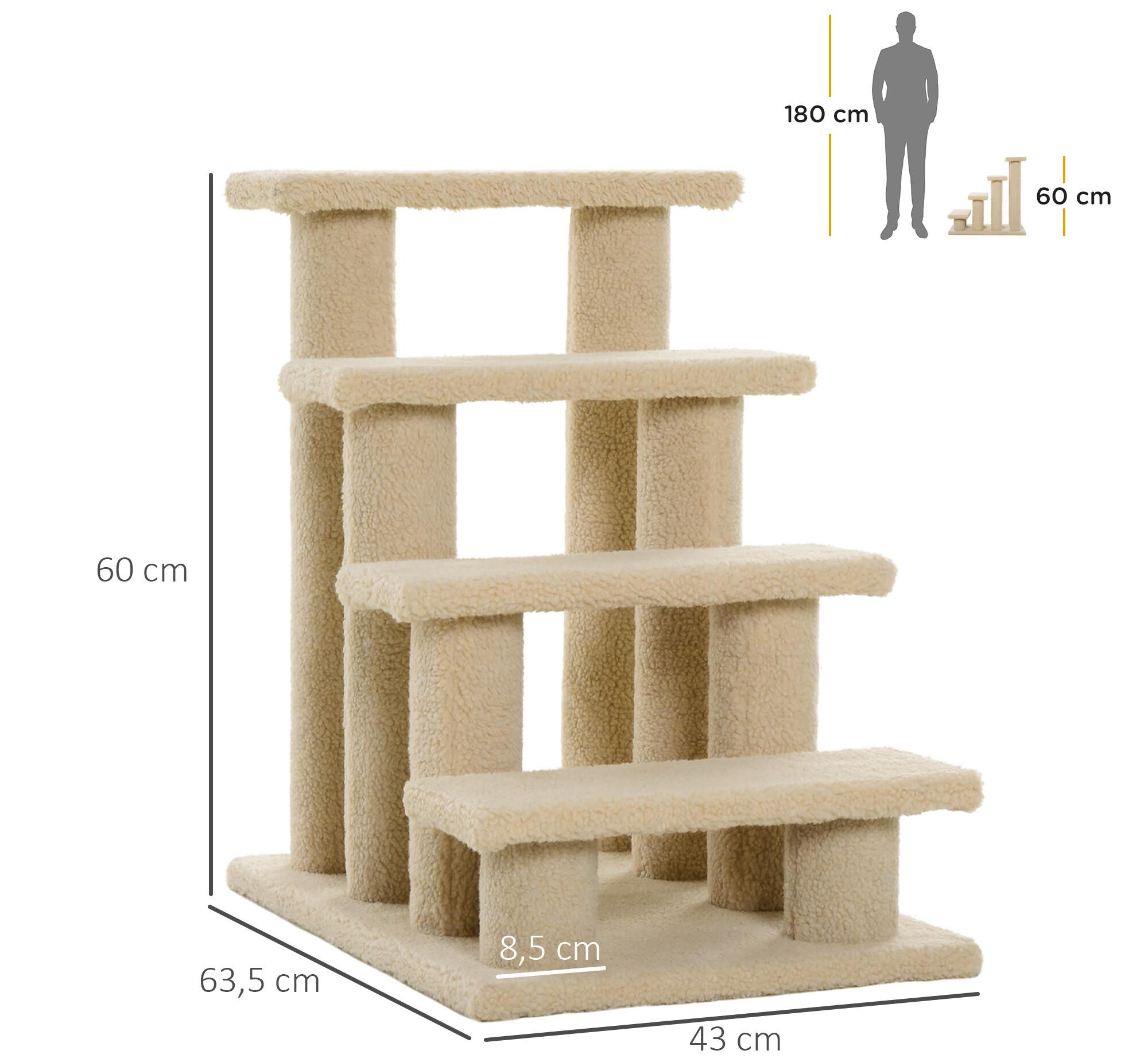 Escalier Pour Chat Escalier Pour Chien Marches Rev Tement