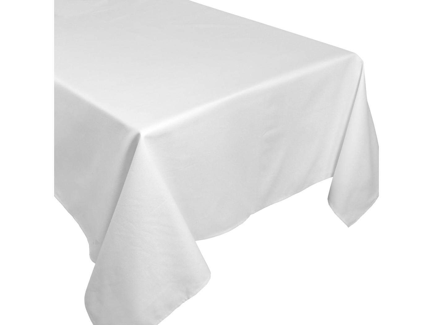 Nappe Rectangle 160x350 Cm DIABOLO Blanc Traitement Teflon