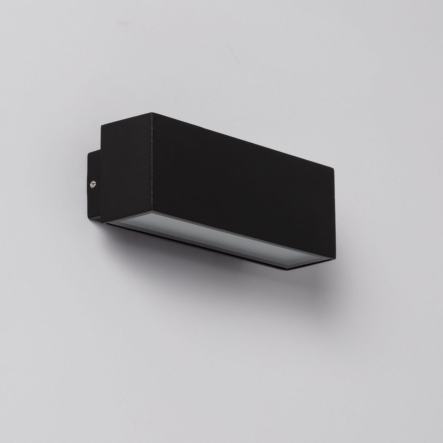 Aplique de Pared Exterior LED 12W Aluminio Iluminación Doble Cara