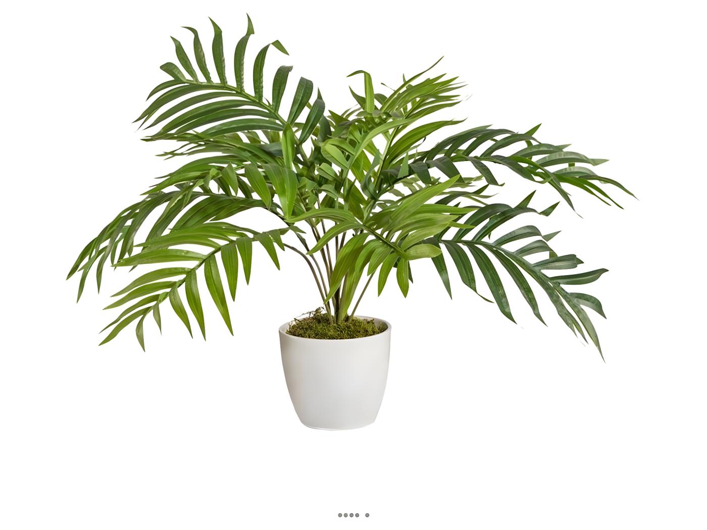 Palmier Areca Artificiel En Pot Ceramique H 60 Cm Superbe