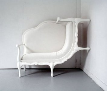 banquette sur mur