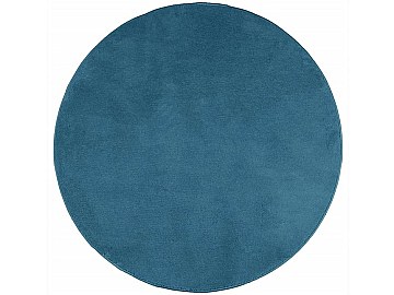 Tappeto rotondo blu