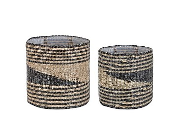 Cache pot fibre naturelle