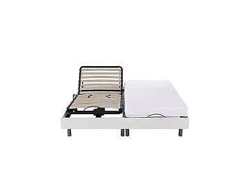 Lit electrique relaxation Lattes multiplis