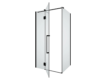 Paroi de douche avec porte