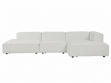 Modulaire fluwelen bank