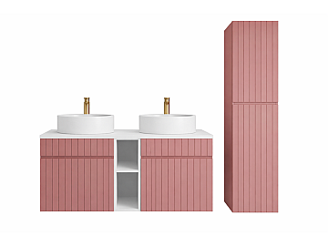 Double vasque + colonne