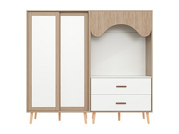 Kledingkast kinderkamer