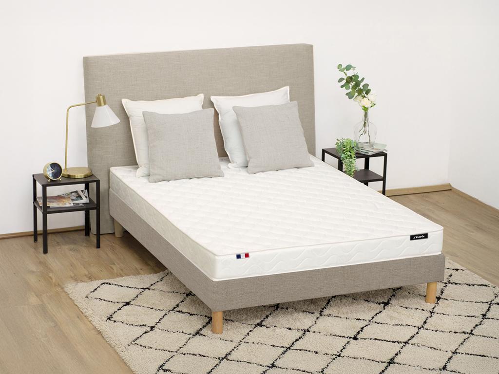 Kaltschaummatratze - 140 x 190 cm - 1 Zone - Härtegrad 2 - Stärke 15 cm - Z günstig online kaufen