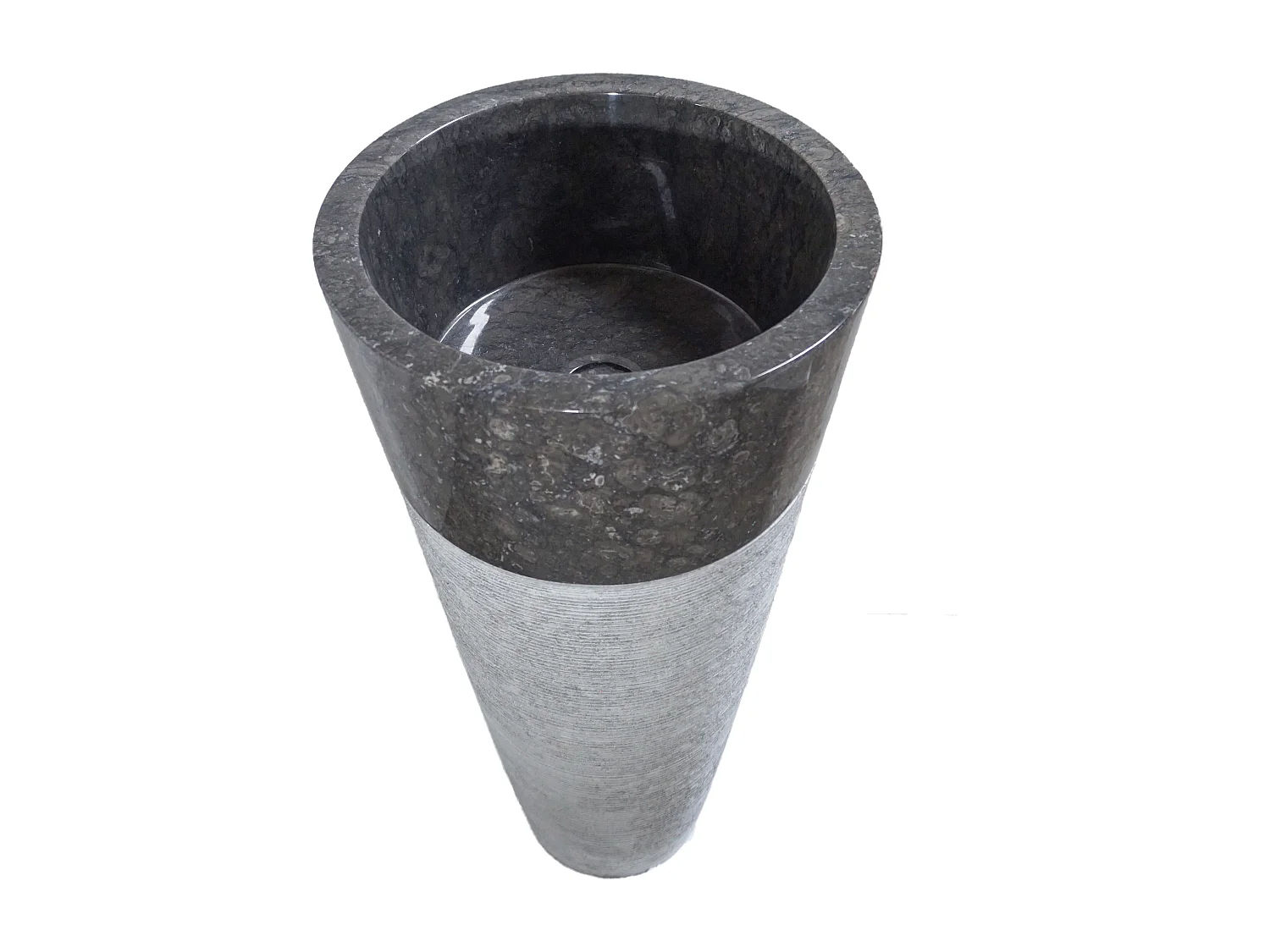 Standwaschbecken Marmor LANTA - Grau