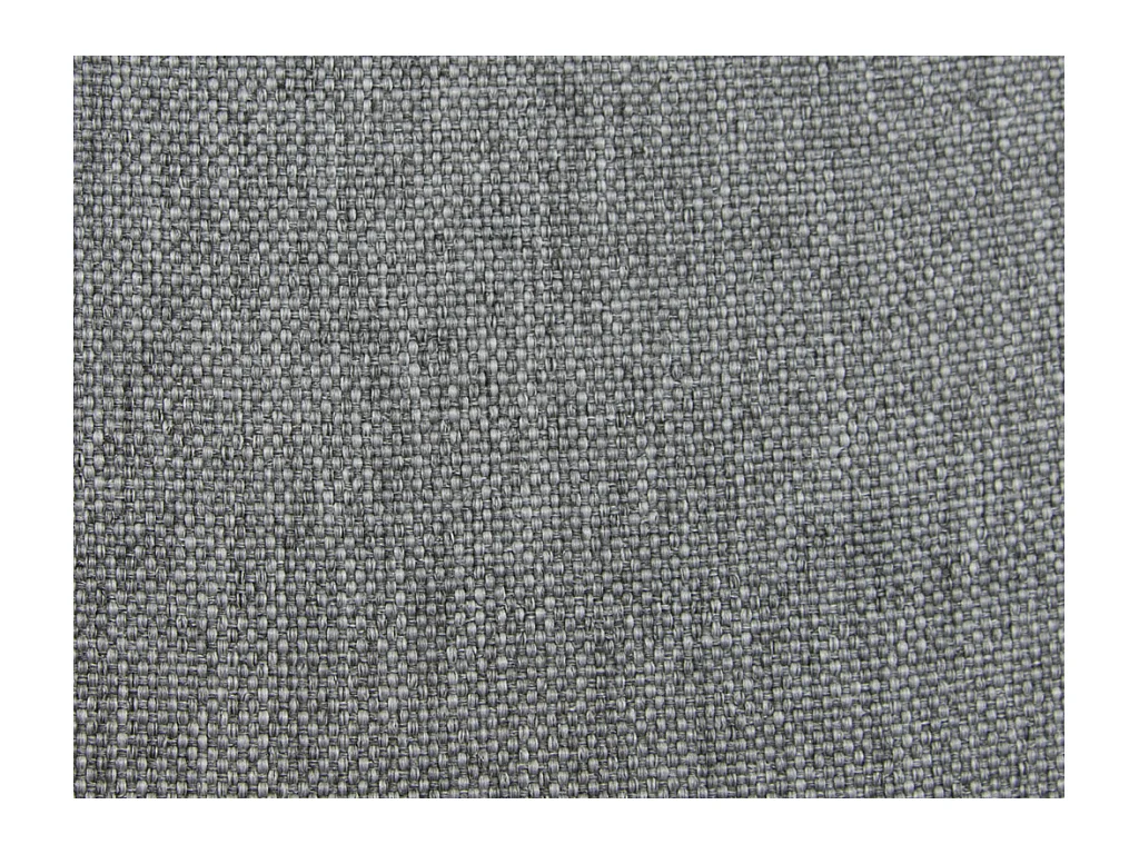 Méridienne clic clac en tissu gris ESTEBAN