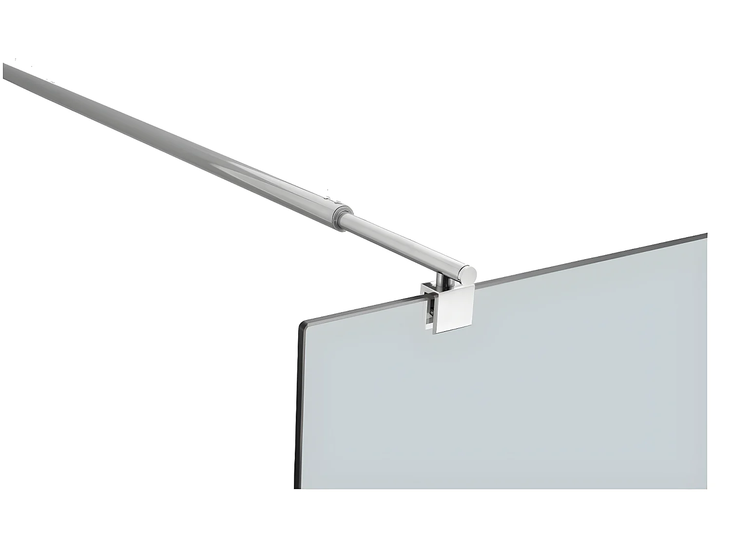 Paroi de douche à l'italienne DANNA sérigraphiée - 140x200cm