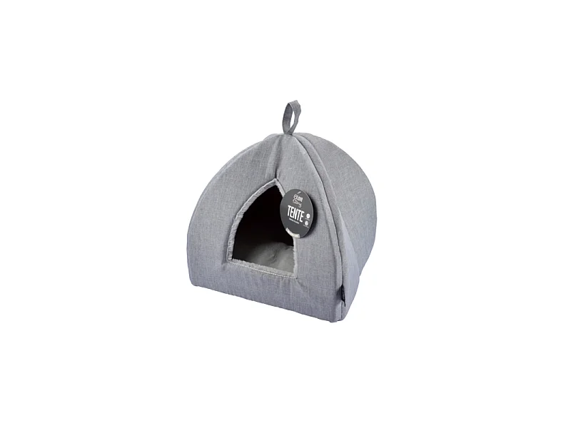 Tente pour Chien & Chat "Newton" 38cm Gris Clair