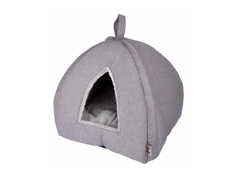 Tente pour Chien & Chat "Newton" 38cm Gris Clair