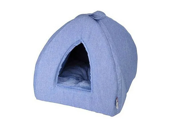 Tente pour Chien & Chat "Newton" 38cm Bleu